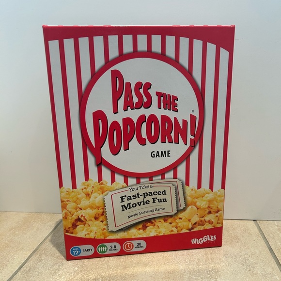 Pass the popcorn movie guessing game new! - Picture 1 of 3
